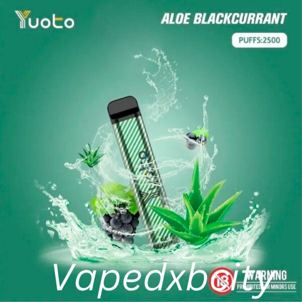 Yuoto Alone Blackcurrant Puffs 2500