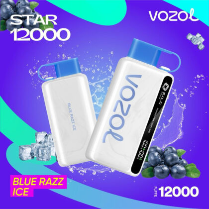 Vozol 12000 Blue Razz Ice