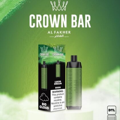 Crown Bar Lucid Dream 8000 10+ order Free Delivery