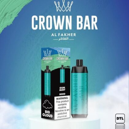 Crown Bar Gum Mint 8000