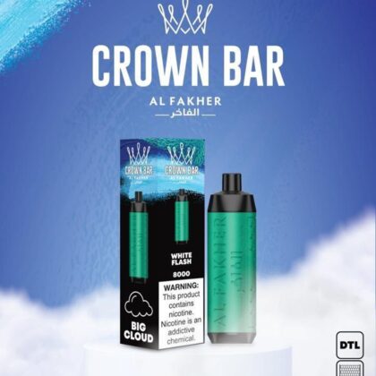 Crown Bar White Flash 8000